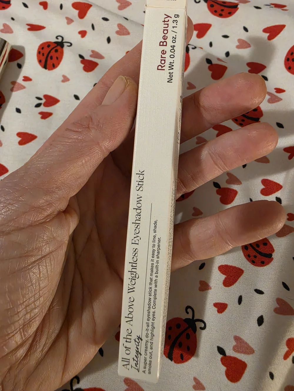 Rare Beauty All of the Above Weightless Eyeshadow Stick Intergity – Soft Beige